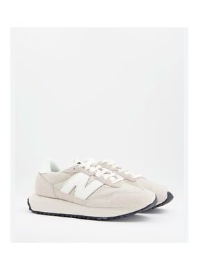New Balance 237 Beige and White Women's sneakers